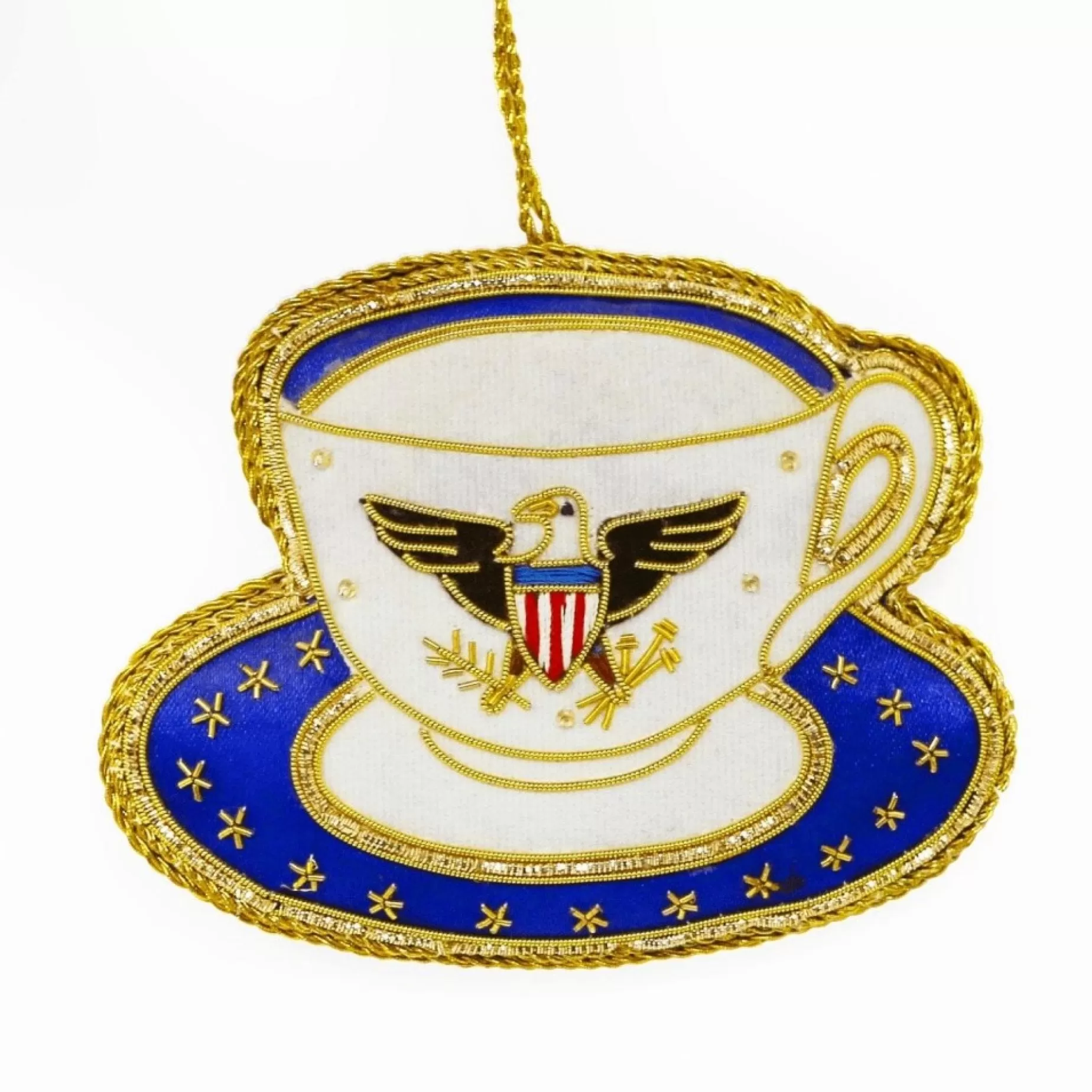 The Great Seal Teacup Ornament<ST NICOLAS LTD. Online