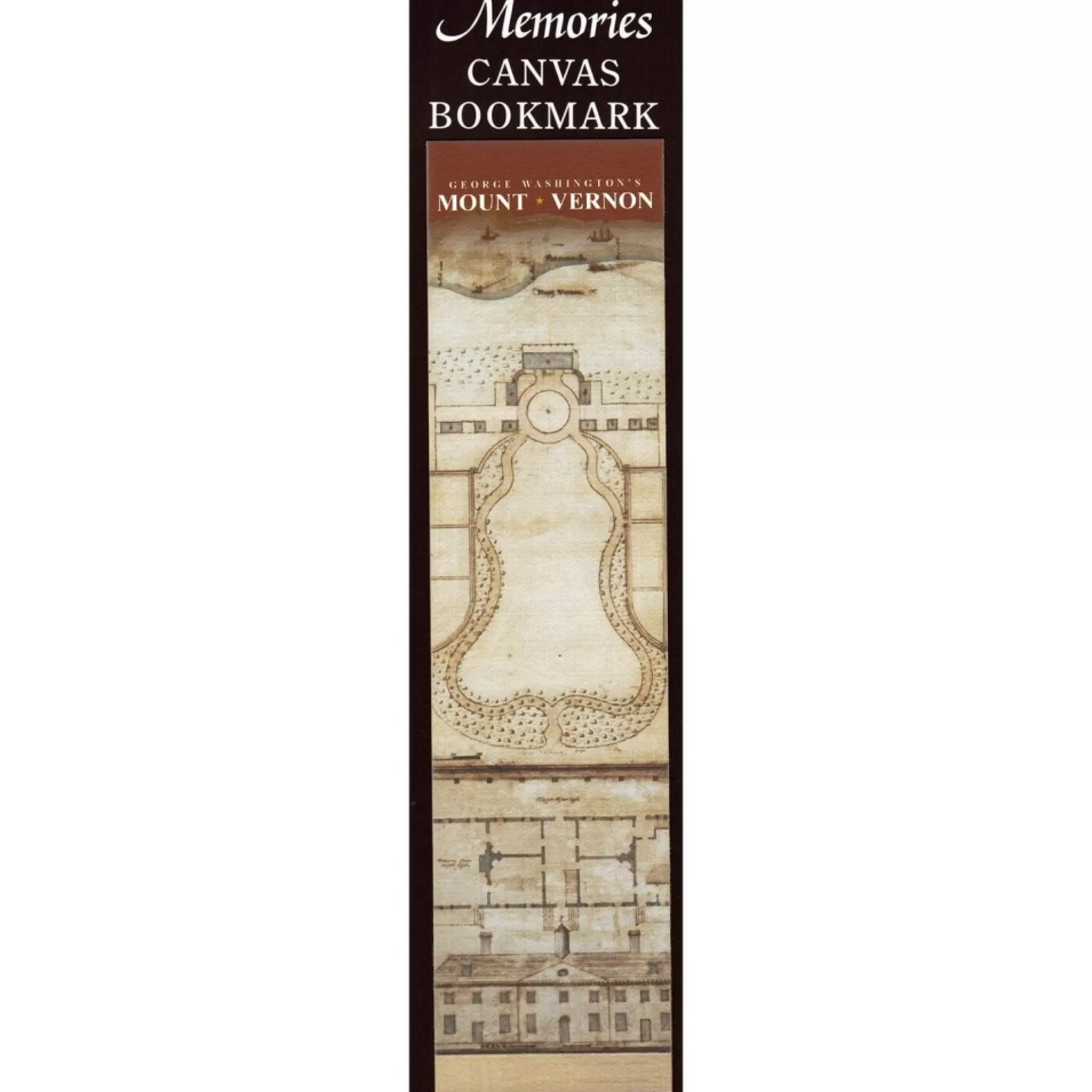 The Vaughan Plan Canvas Bookmark<* Outlet