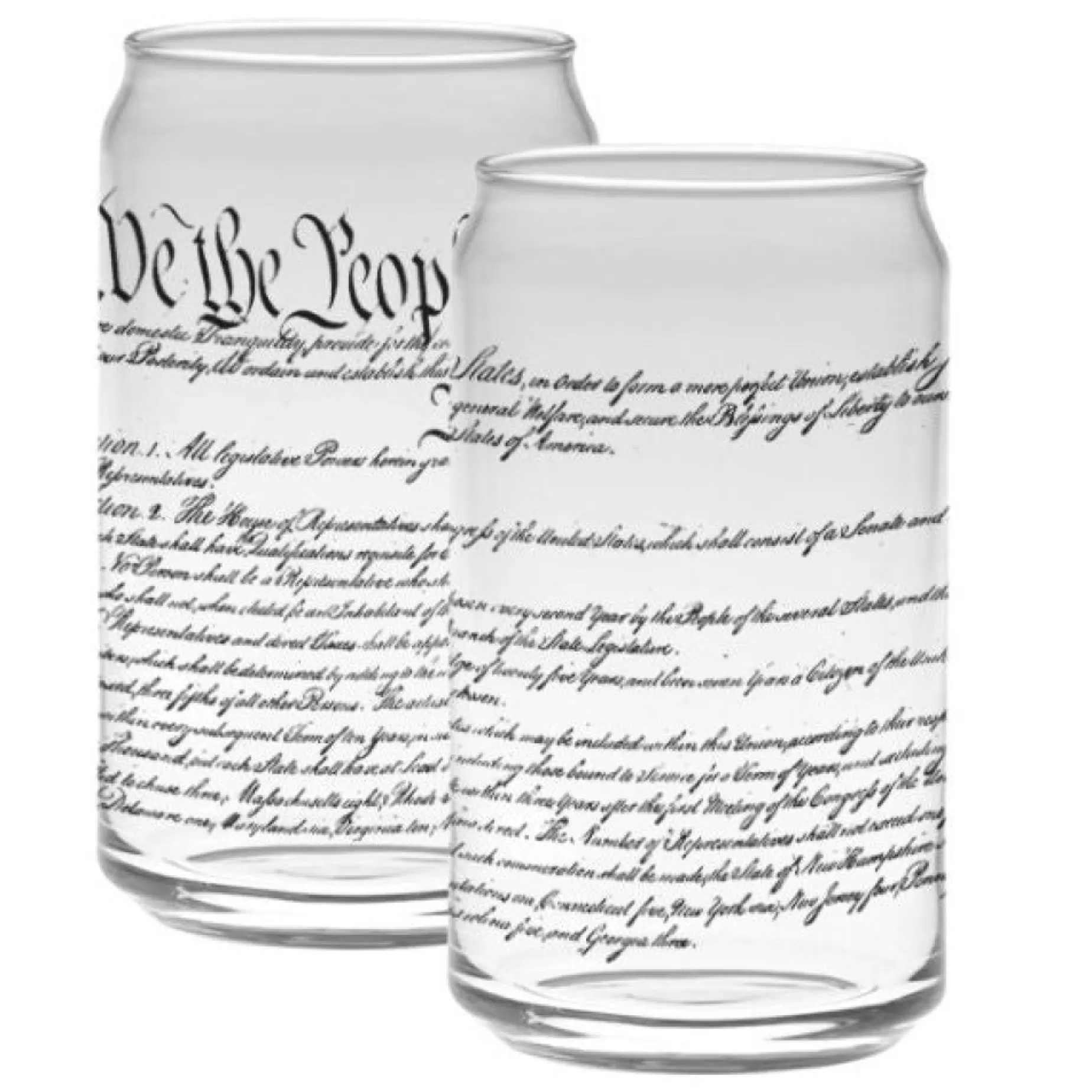 Us Constitution Tall Glassware<Capsco Inc Sale