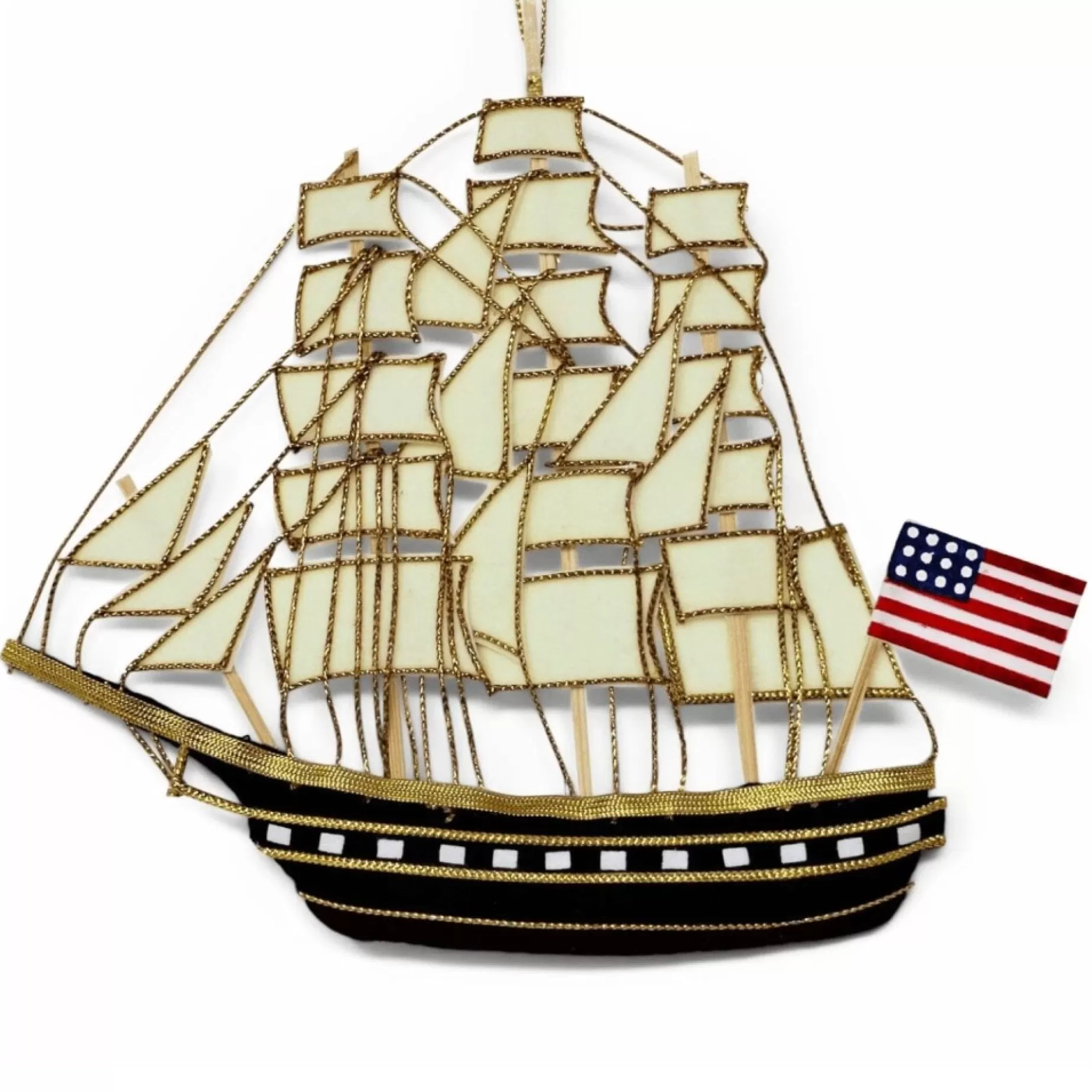 Uss Constitution Ship Ornament<ST NICOLAS LTD. Cheap