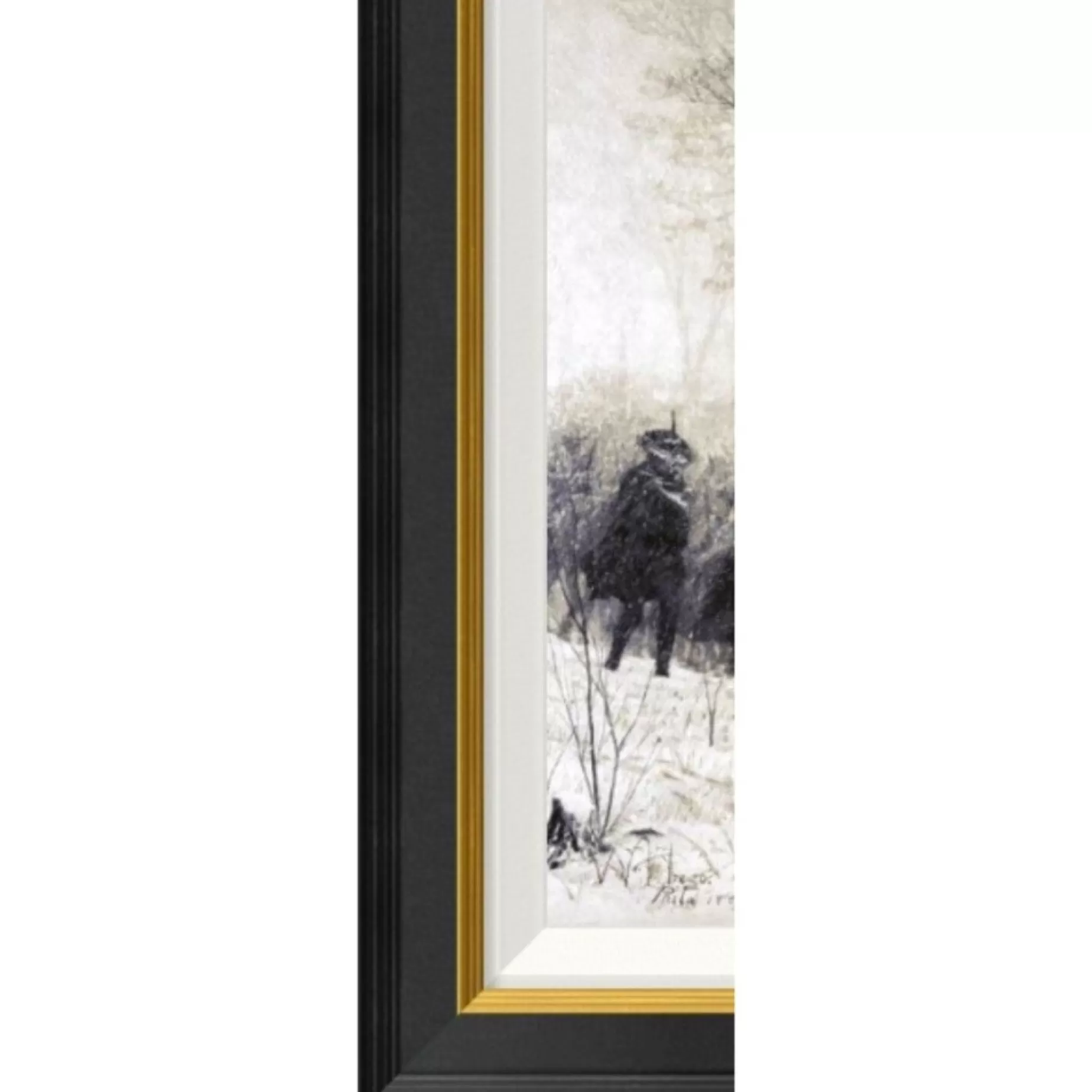 Washington At Valley Forge By Trego Framed Print: Large Edition<BENTLEY GLOBAL ARTS GROUP Best