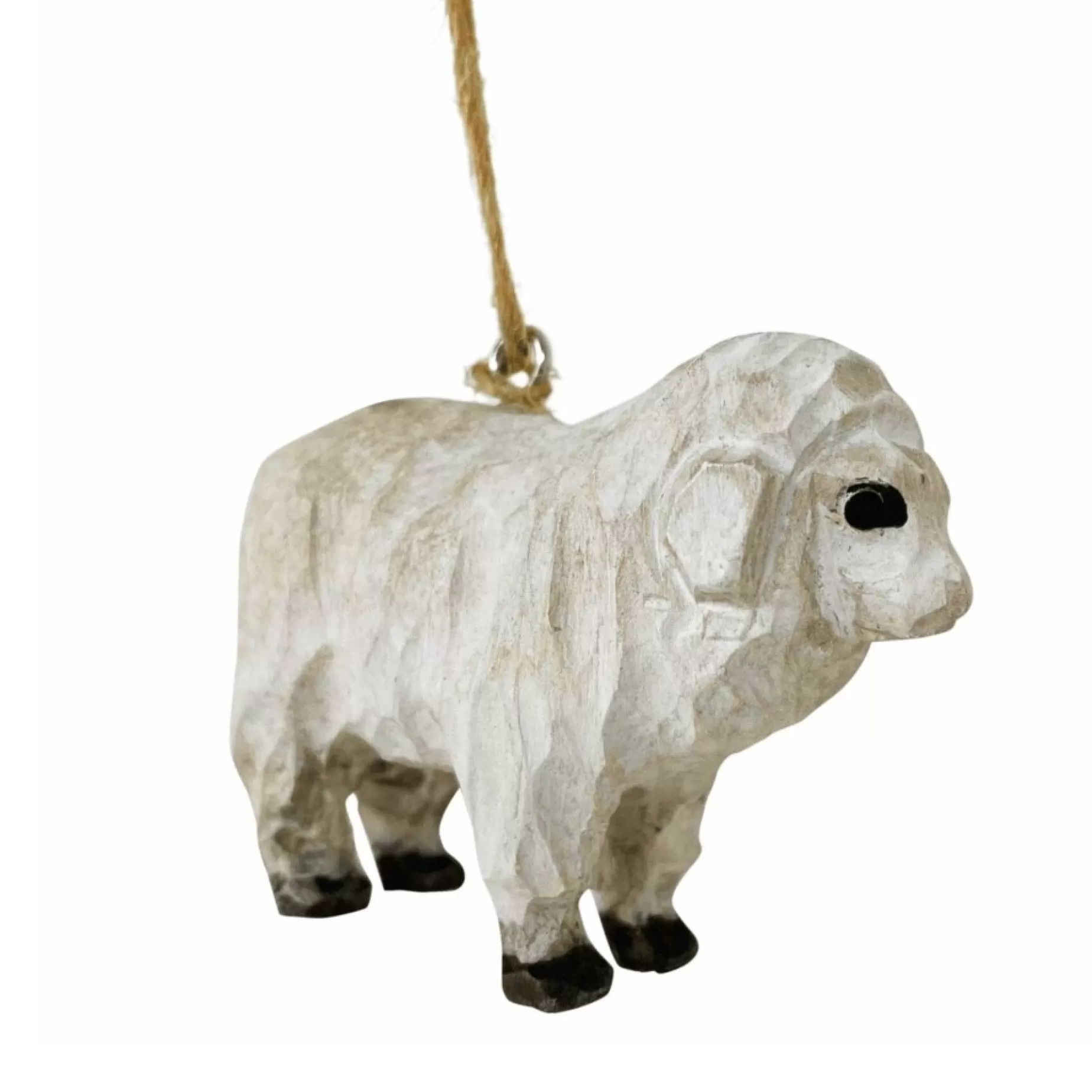 Wooden Hog Island Sheep Ornament<DESIGN MASTER ASSOCIATES Best Sale