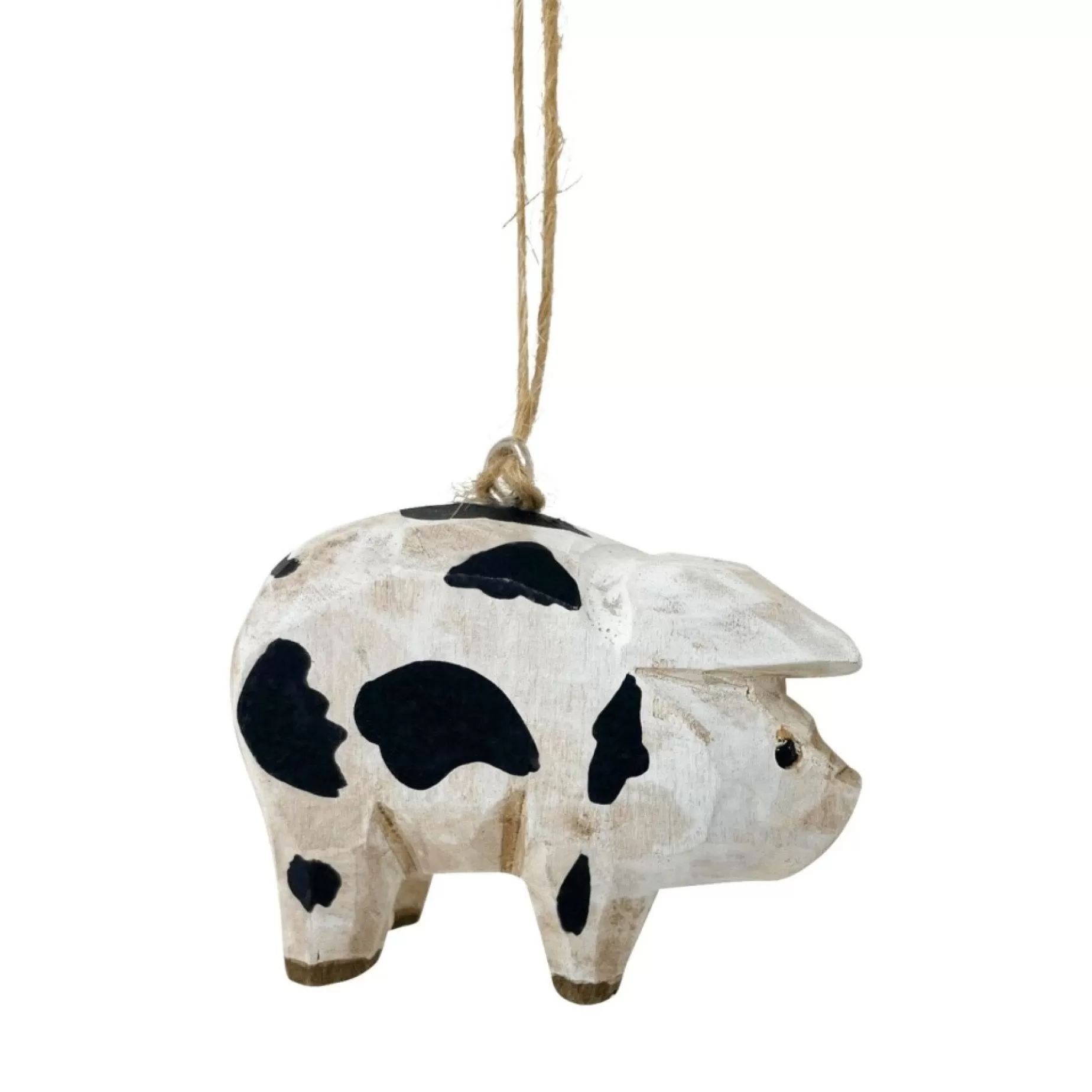 Wooden Ossabow Island Pig Ornament<DESIGN MASTER ASSOCIATES Cheap