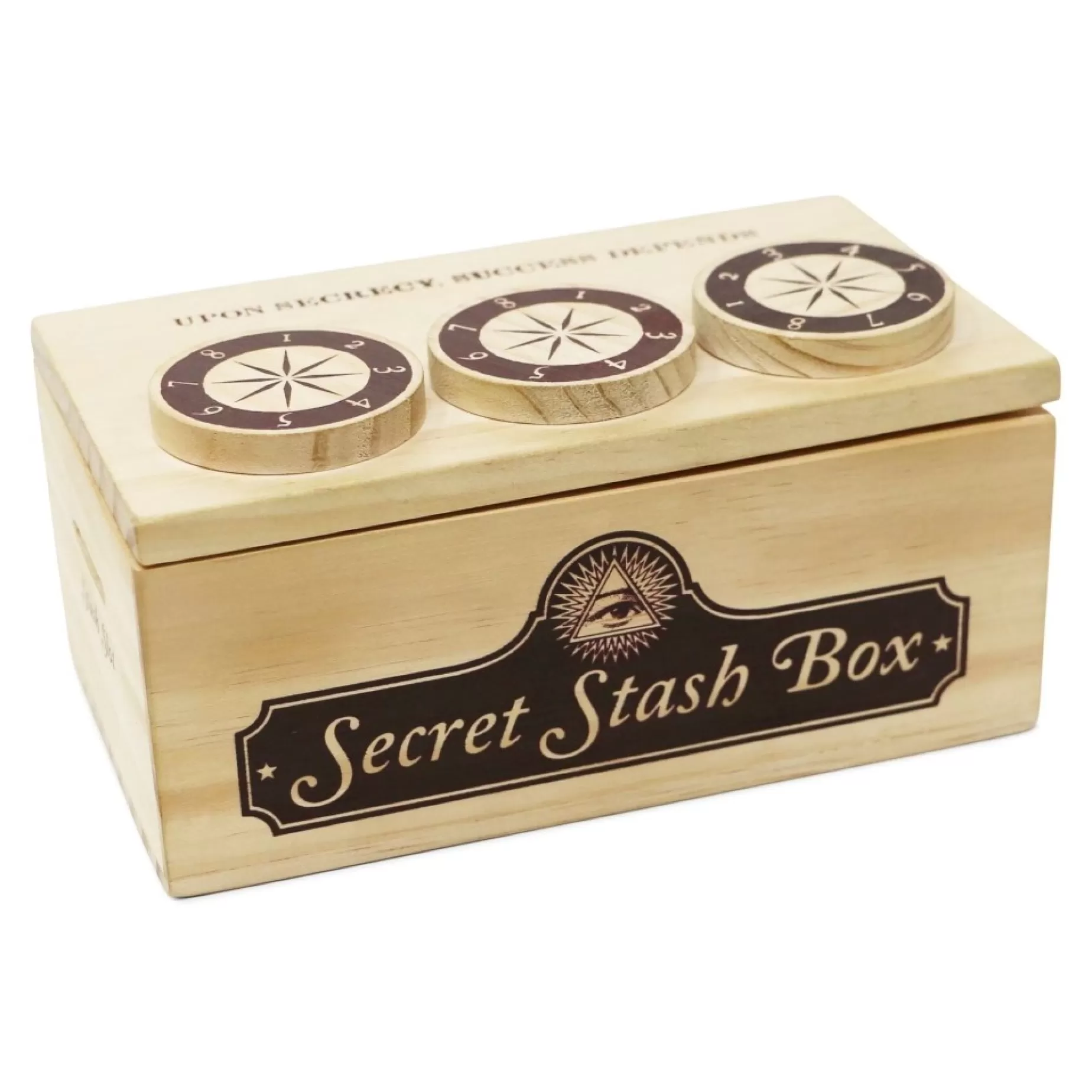 Wooden Secret Stash Box<DESIGN MASTER ASSOCIATES Hot